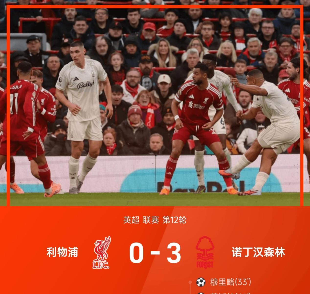 利物浦中卫卓越防守，助球队零封对手